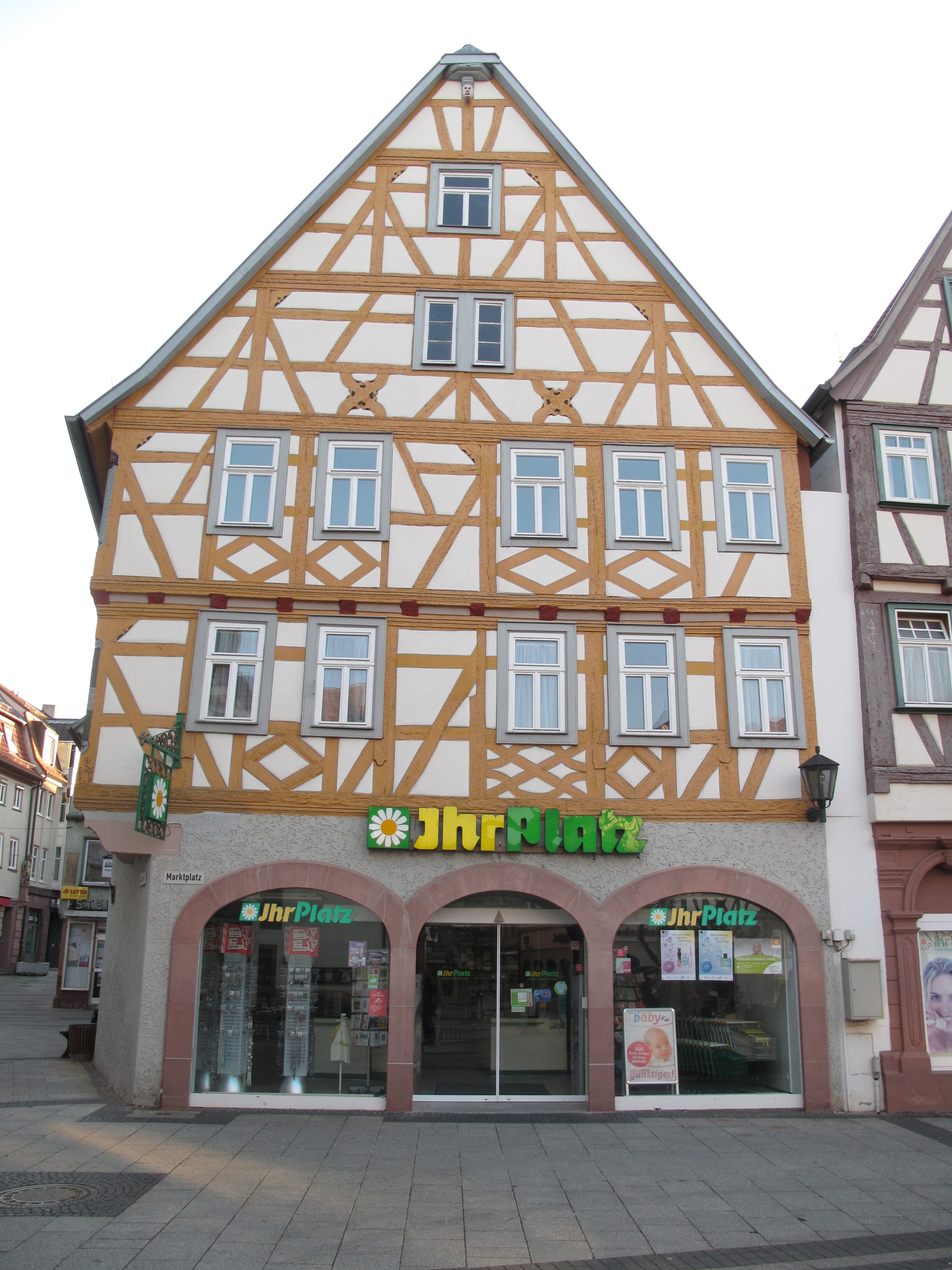 Rincker-Haus an der Südwestecke des Marktplatzes