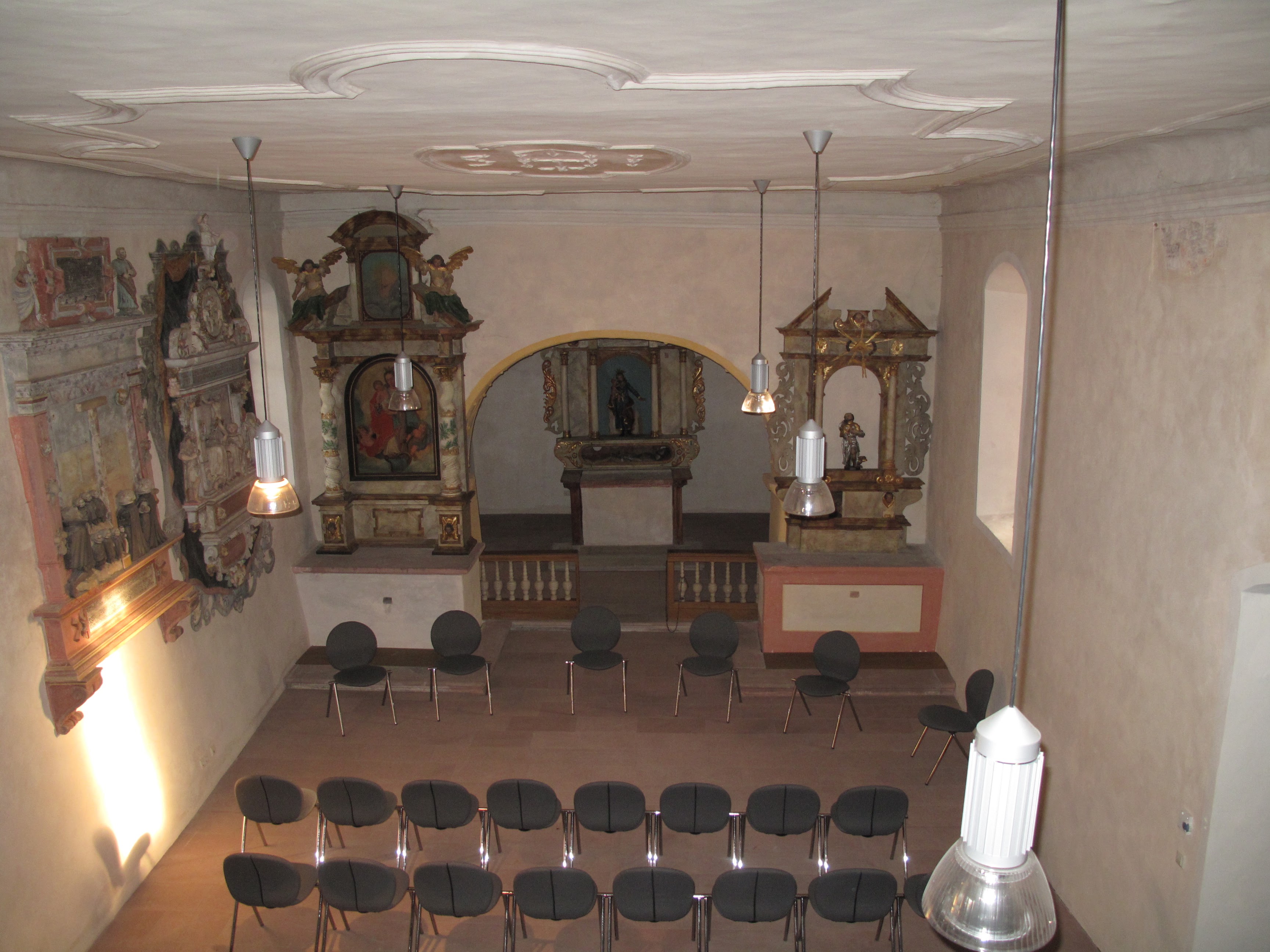 Innenraum der Peterskapelle