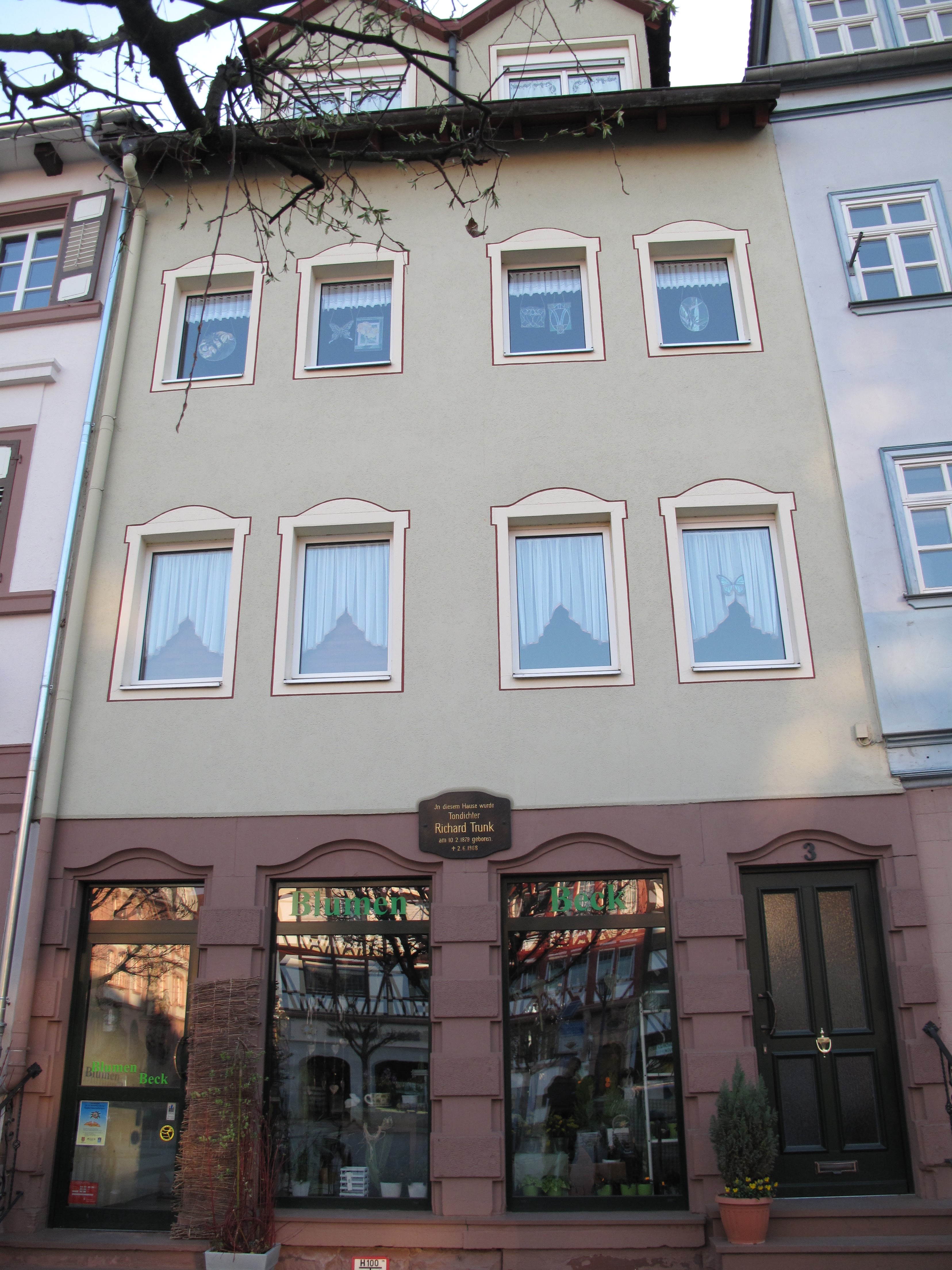 Geburtshaus Richard Trunks