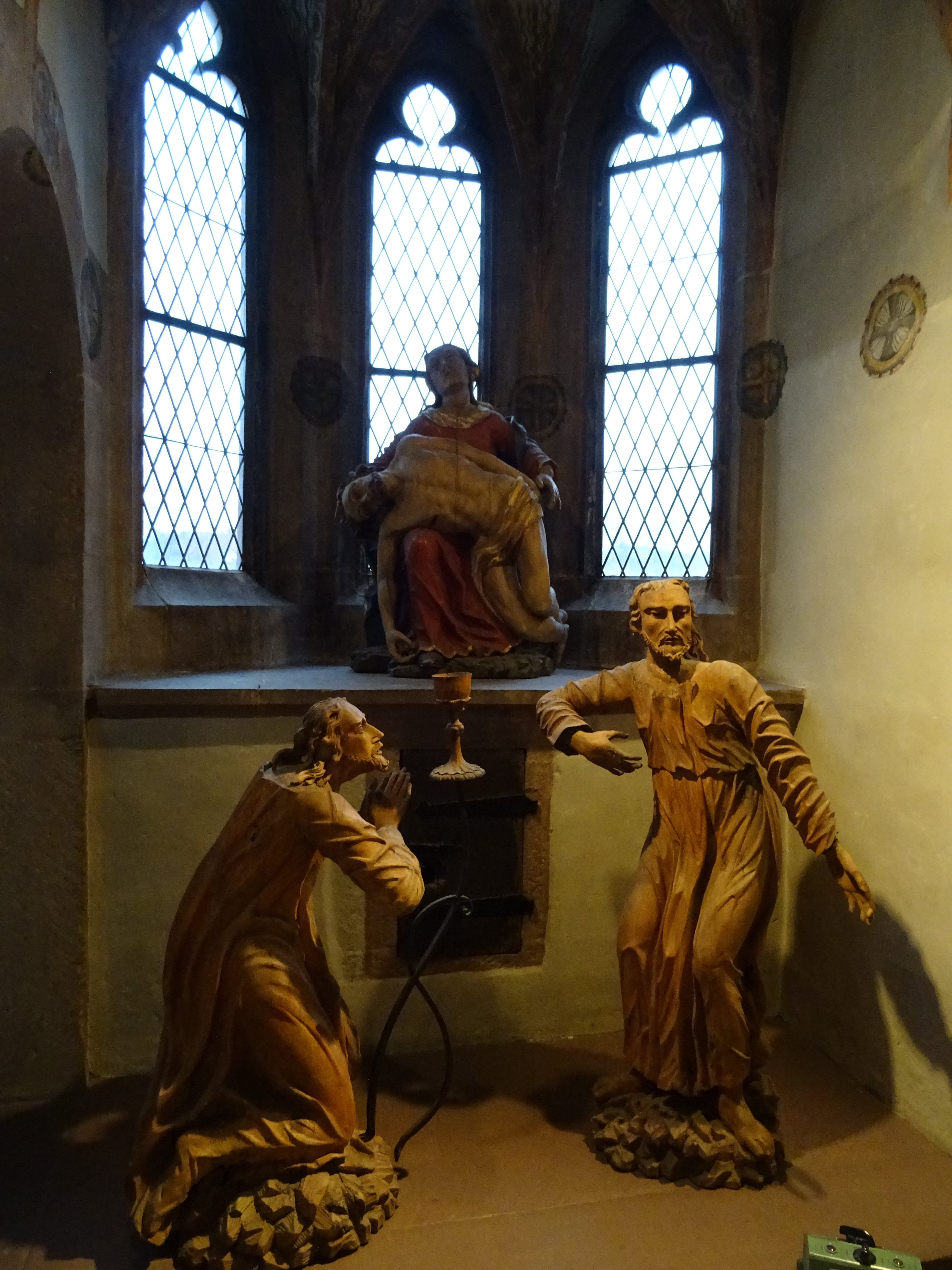 Innenbezug der Schlosskapelle im Kapellenerker