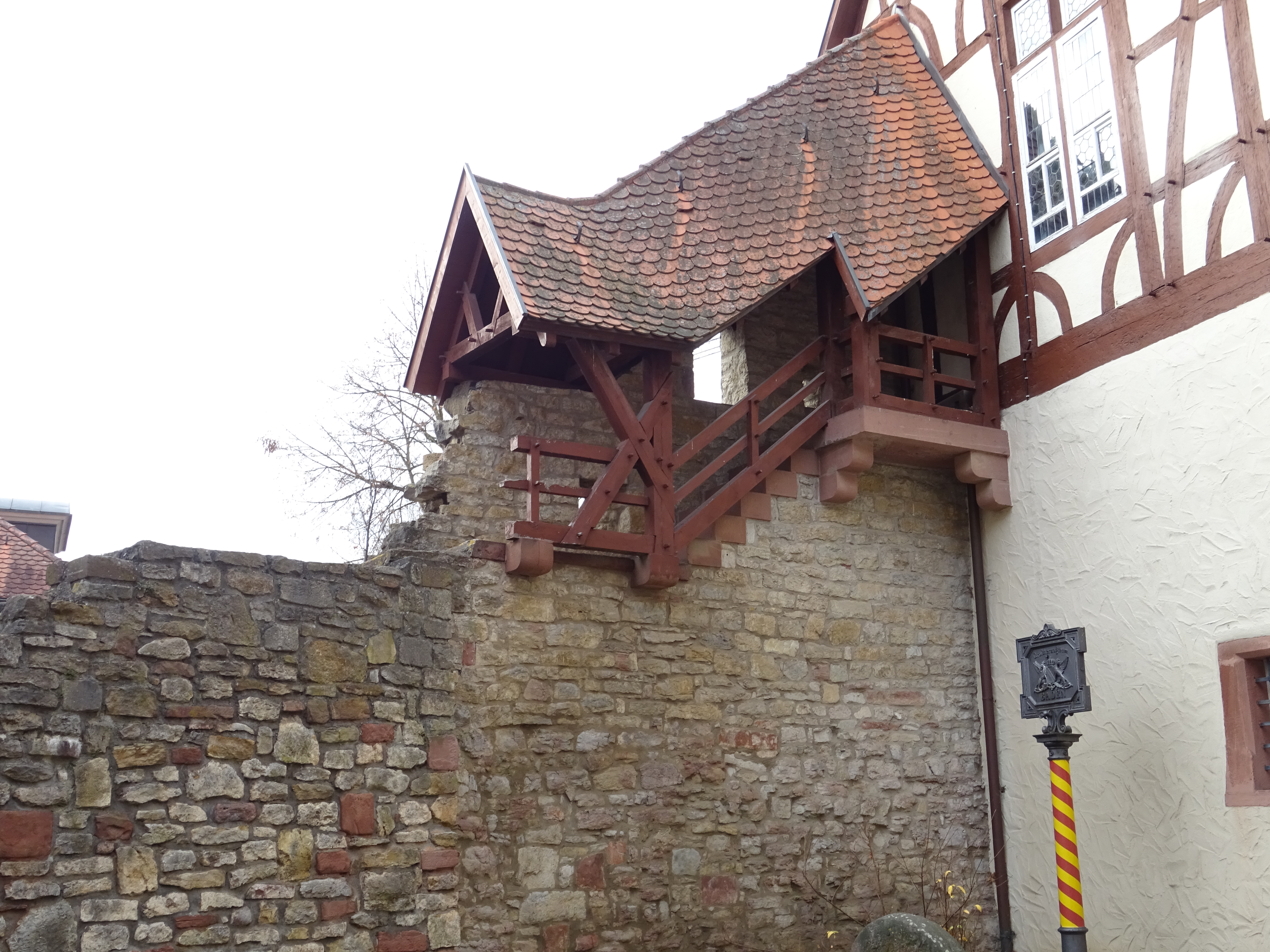 Stadtmauerrest am Schlossweg