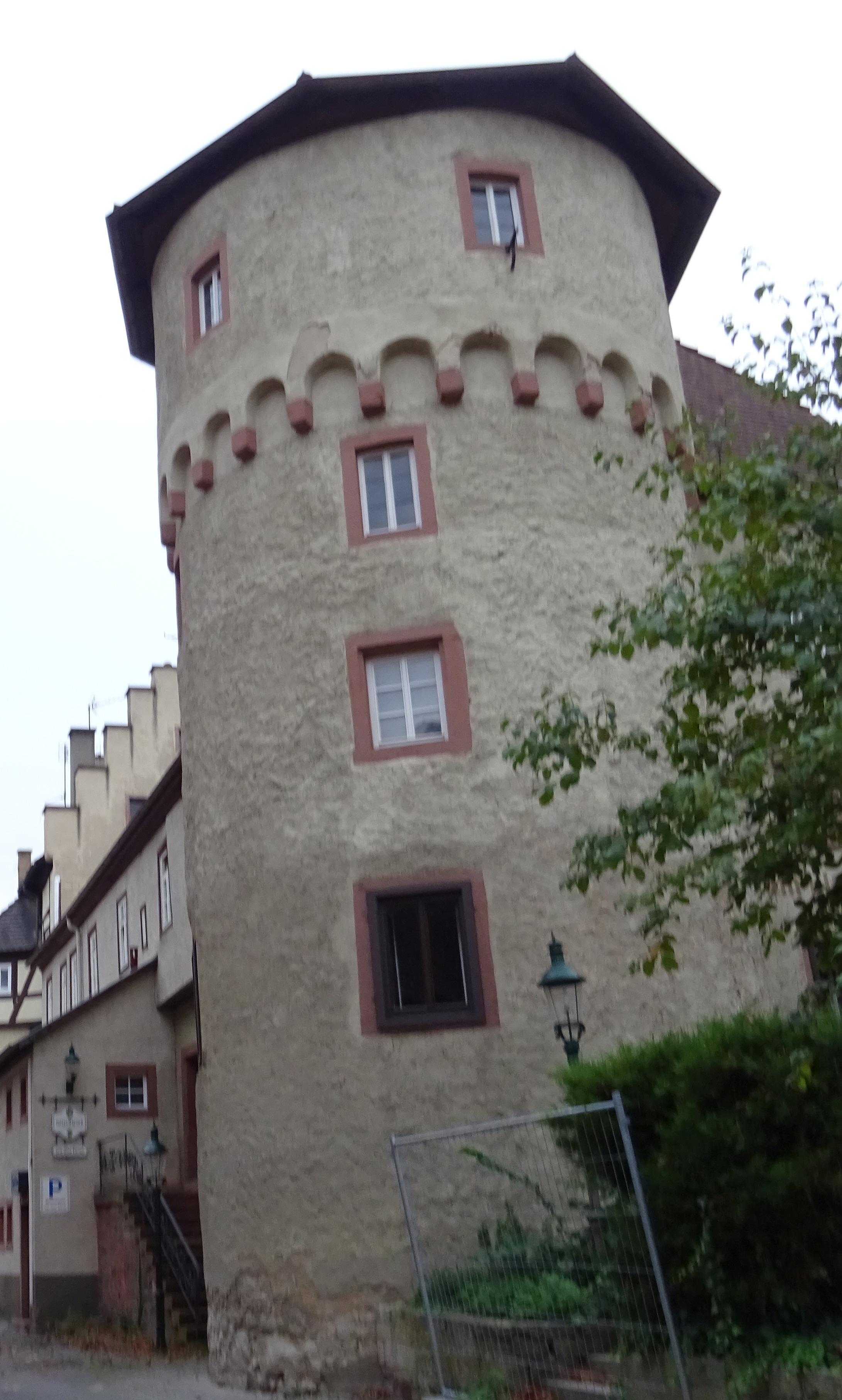 Detail des Türmle am Schlossareal