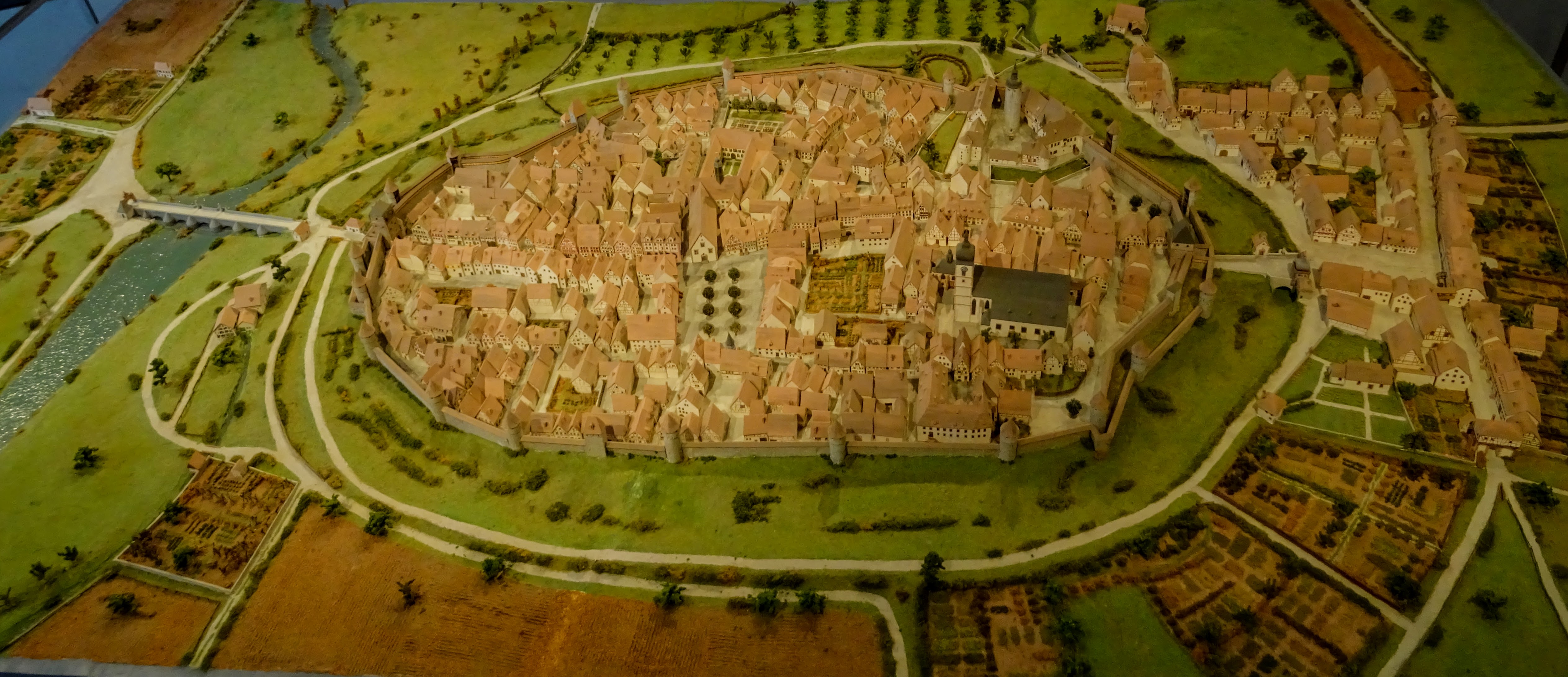 Stadtmodell Tauberbischofsheim im 18. Jahrhundert