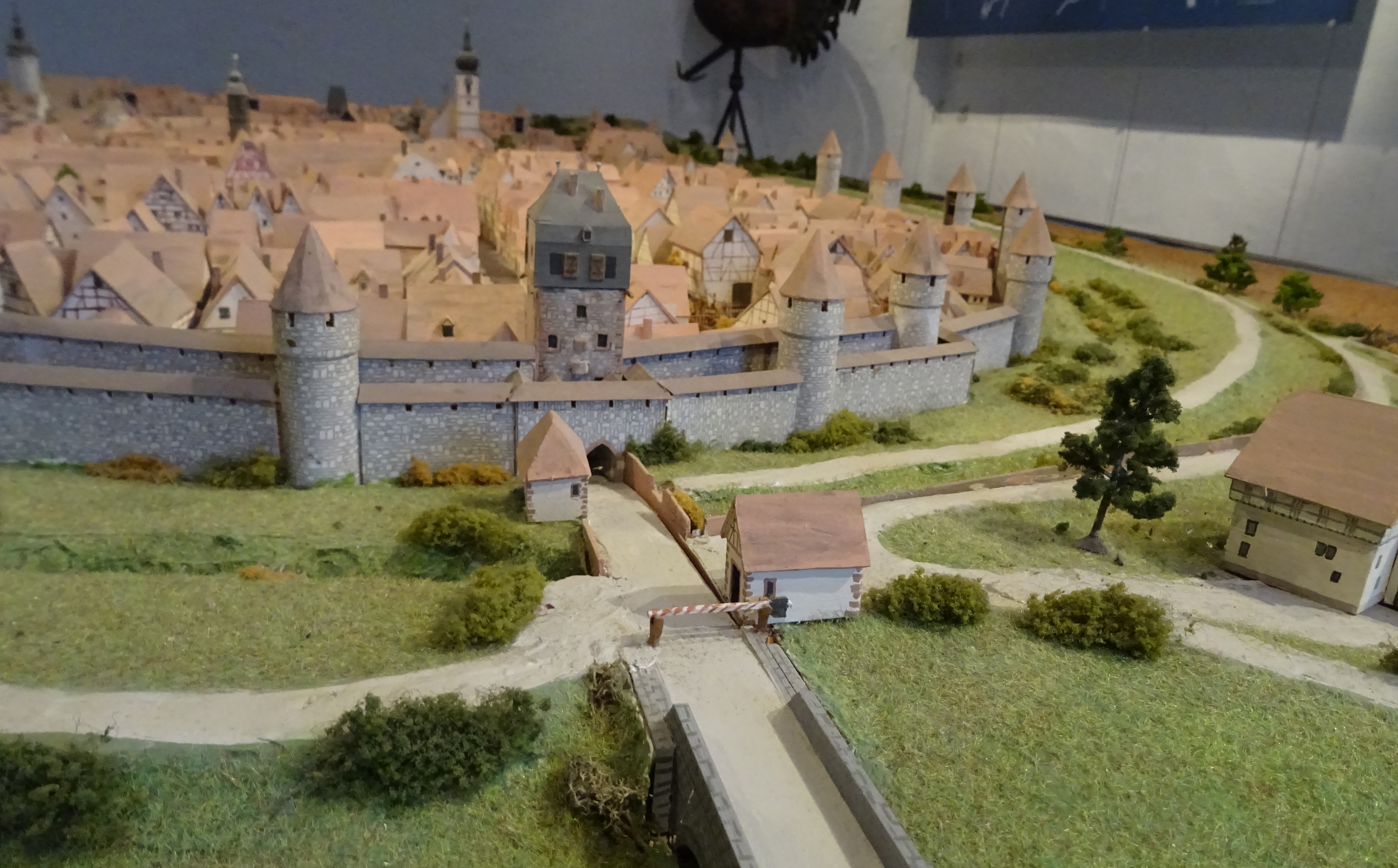 Unteres Tor im Stadtmodell