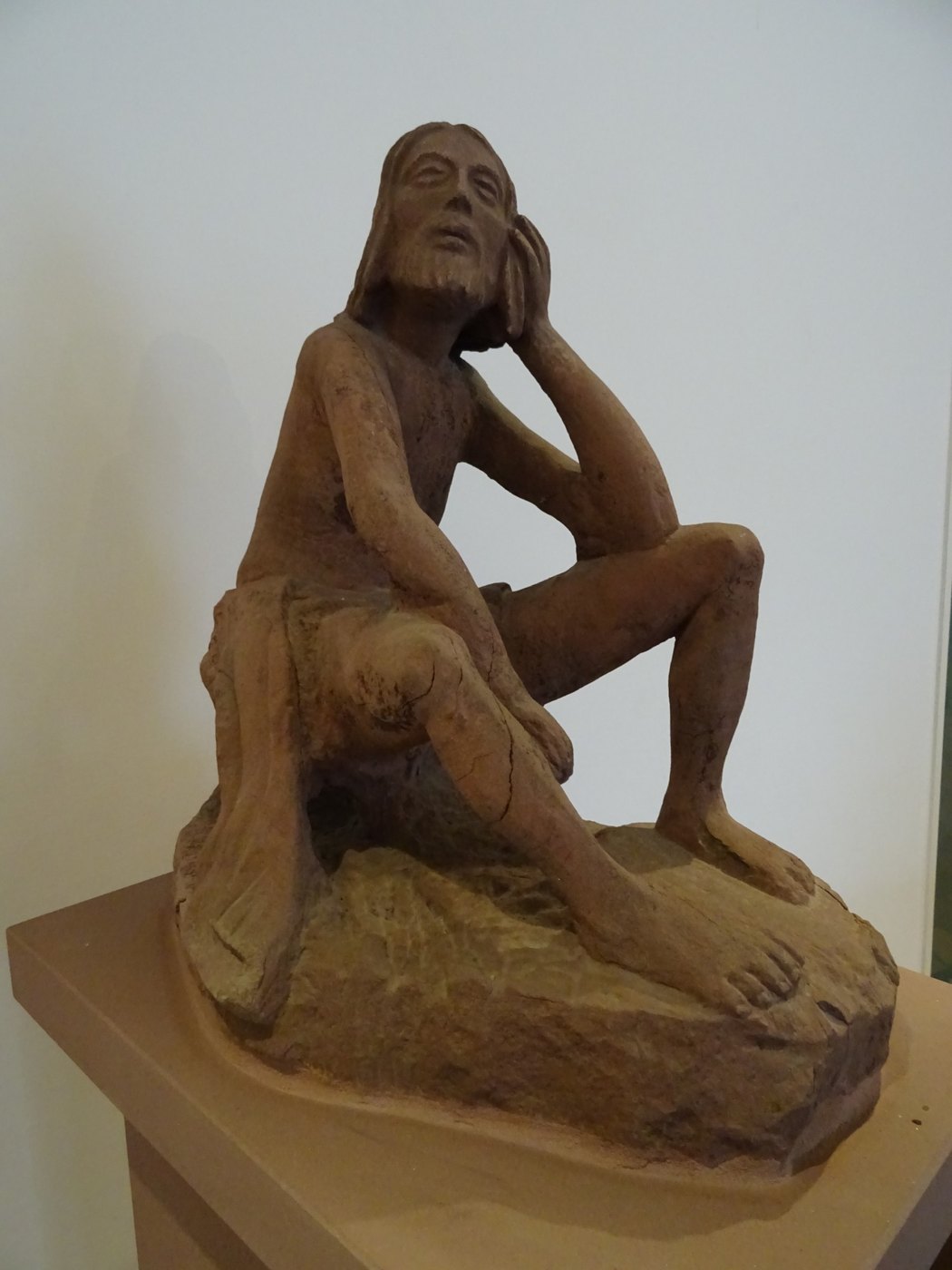Das Original der Ruhe Christi (Erbärmde) im Foyer des geschlossenen Langzeitkrankenhauses