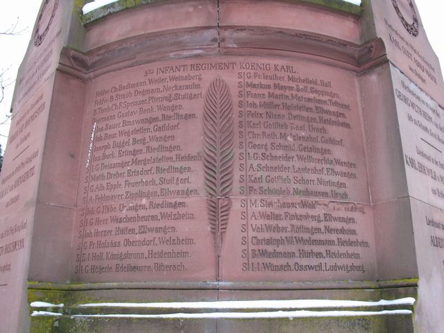 Tauberbischofsheim - Württemberg-Denkmal 24./25.7.1866
