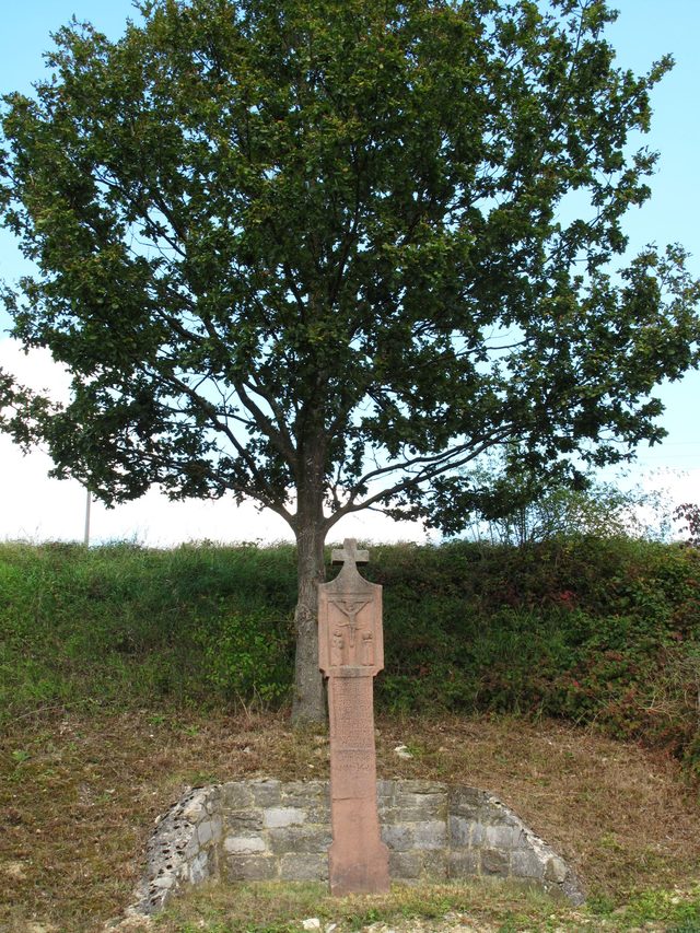 Bildstock von 1612 an der K 2816 zwischen Dienstadt und Tauberbischofsheim