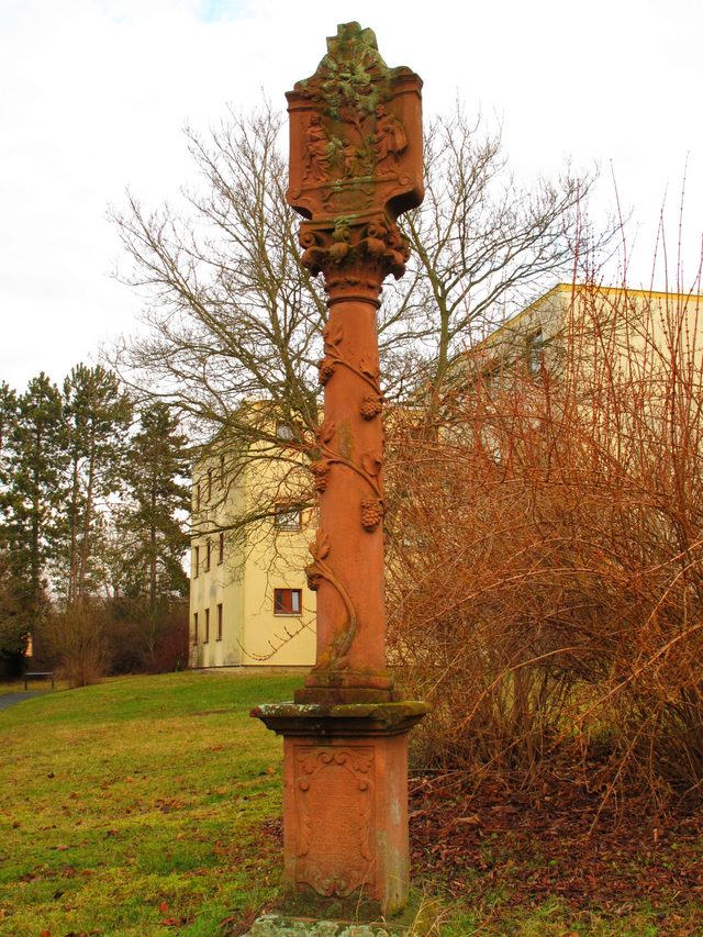 Külsheimer Bildstock von 1746 am Brenner in Tauberbischofsheim