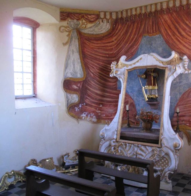 Blick in die Laurentiuskapelle (1702)